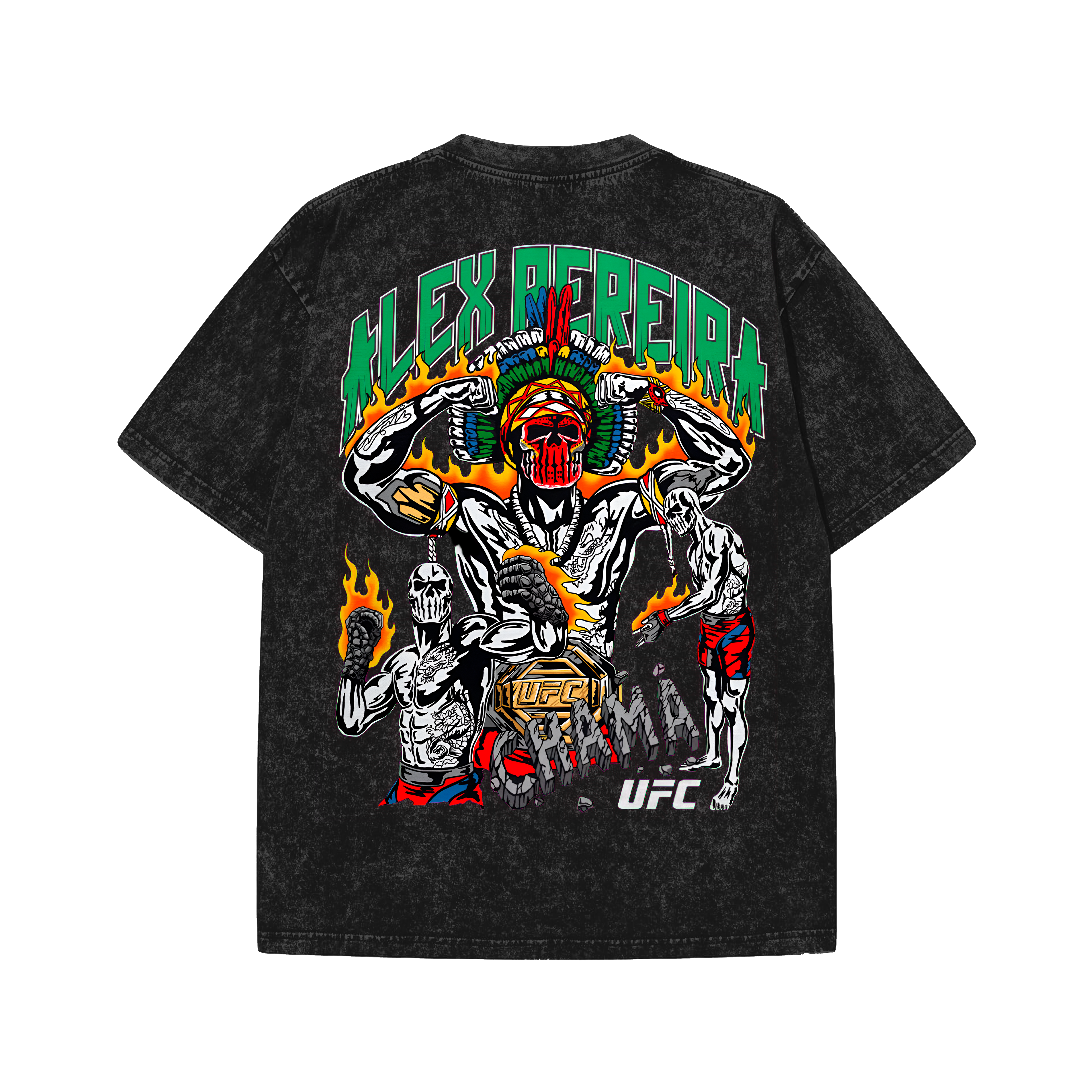 Alex Pereira - Espalda